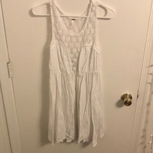 Free people white lace dress